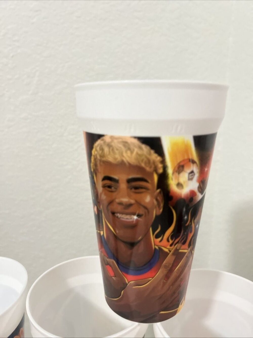 MCDONALDS 2026 FIFA WORLD CUP Rare Collectible Cups Set Of 4 (OPENED) - Picture 6 of 9